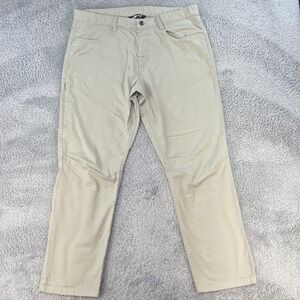 The North Face Pants Mens 36 Khaki Stretch Chino Casual Outdoor Hiking NF0A4DCT